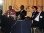 Bruxelles, June 2009.  Workshop on investment climate in the ECOWAS region. From left to right: Alfred Braimah (ECOWAS Commission), Stephen Amase (IPAWAS), Enrico Giannotti and Roberto Zavatta.